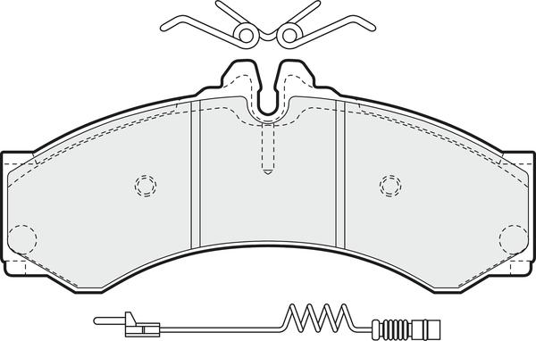 Brembo P50088N - Kit pastiglie freno, Freno a disco www.qualy.parts