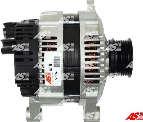 AS-PL A3116 - Alternatore www.qualy.parts
