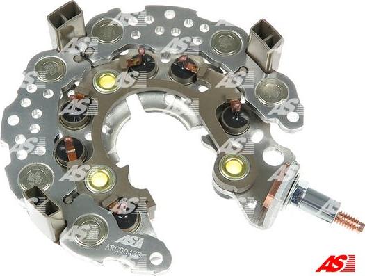 AS-PL ARC6043S - Raddrizzatore, Alternatore www.qualy.parts