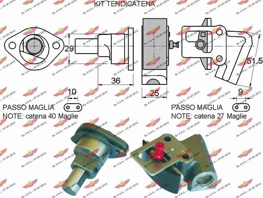 Autokit 03.89002K - Kit catena distribuzione www.qualy.parts