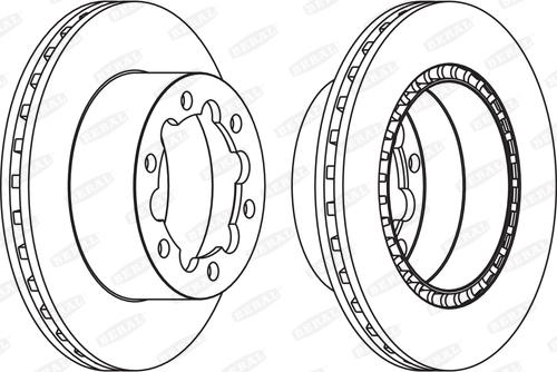 Beral BCR312A - Discofreno www.qualy.parts