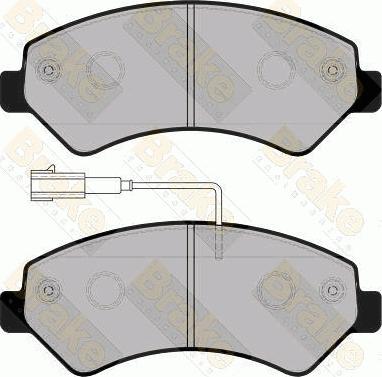 Brembo P 23 136 - Kit pastiglie freno, Freno a disco www.qualy.parts