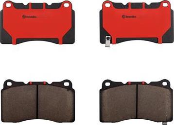 Brembo P54039N - Kit pastiglie freno, Freno a disco www.qualy.parts