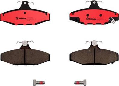 Brembo P15004N - Kit pastiglie freno, Freno a disco www.qualy.parts