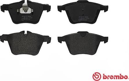 Brembo P 36 027 - Kit pastiglie freno, Freno a disco www.qualy.parts