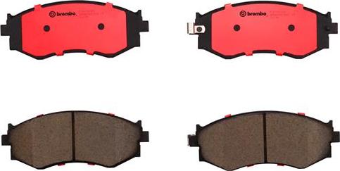 Brembo P30002N - Kit pastiglie freno, Freno a disco www.qualy.parts