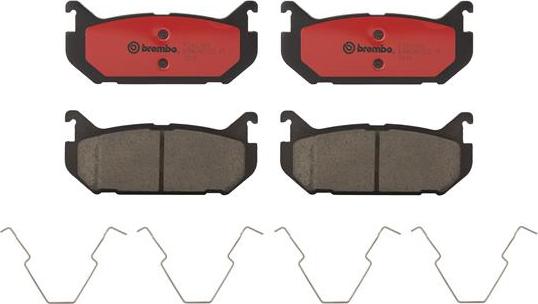 Brembo P24036N - Kit pastiglie freno, Freno a disco www.qualy.parts