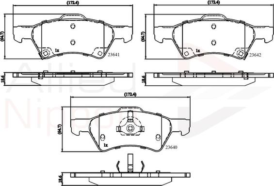 Magneti Marelli 363700201315 - Kit pastiglie freno, Freno a disco www.qualy.parts