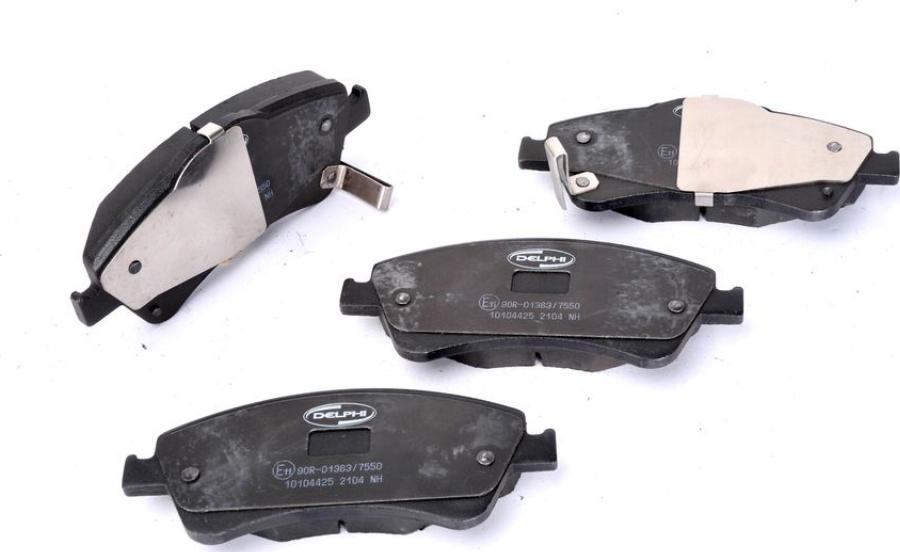 Delphi LP2104 - Kit pastiglie freno, Freno a disco www.qualy.parts