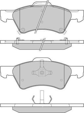 Brembo P 11 015 - Kit pastiglie freno, Freno a disco www.qualy.parts