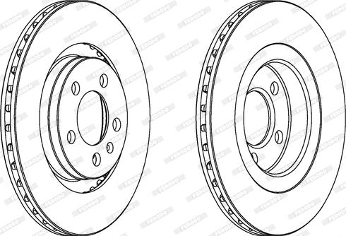 Ferodo DDF928C - Discofreno www.qualy.parts