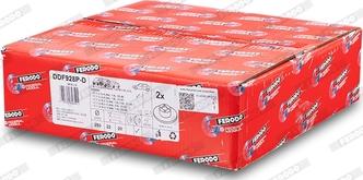 Ferodo DDF928P-D - Discofreno www.qualy.parts