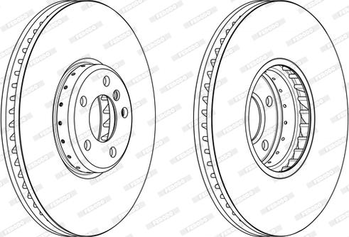 Ferodo DDF2619RVC-1 - Discofreno www.qualy.parts