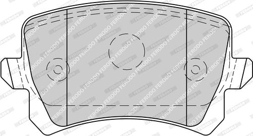Ferodo FDB4058-D - Kit pastiglie freno, Freno a disco www.qualy.parts