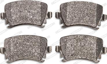 Ferodo FDB1636-C6-OES - Kit pastiglie freno, Freno a disco www.qualy.parts