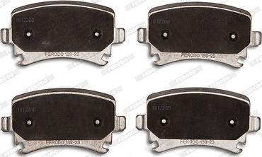 Ferodo FDB1636-C6-OES - Kit pastiglie freno, Freno a disco www.qualy.parts