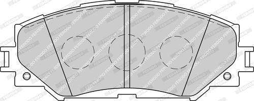 Ferodo FDB1891-D - Kit pastiglie freno, Freno a disco www.qualy.parts