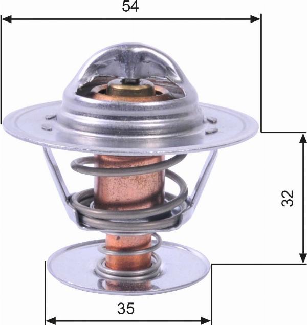 GATES TH11292G1 - Termostato, Refrigerante www.qualy.parts