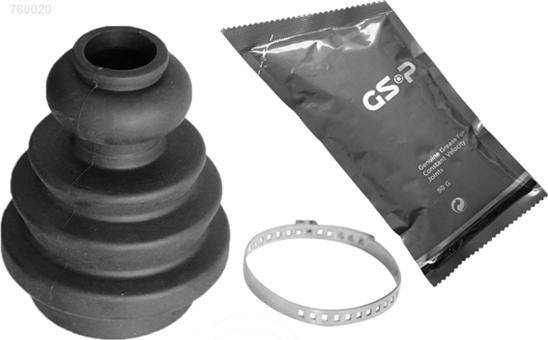 GSP 760020 - Cuffia, Semiasse www.qualy.parts