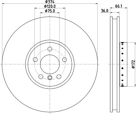 HELLA 8DD 355 120-711 - Discofreno www.qualy.parts