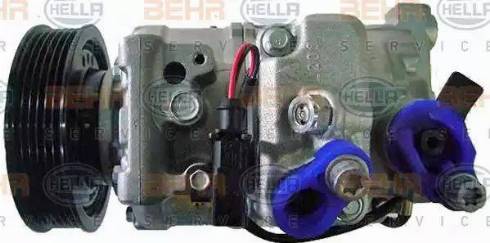 HELLA 8FK 351 105-161 - Compressore, Climatizzatore www.qualy.parts