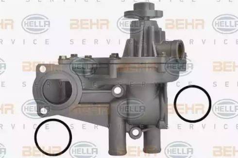 HELLA 8MP 376 800-051 - Pompa acqua www.qualy.parts
