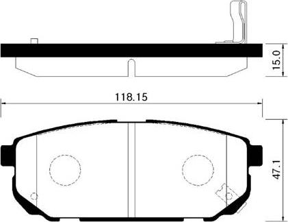 Jurid 572549J - Kit pastiglie freno, Freno a disco www.qualy.parts
