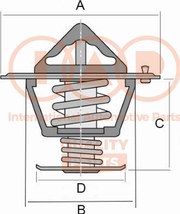 IAP 155-10050 - Termostato, Refrigerante www.qualy.parts
