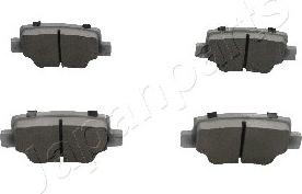 Japanparts PP-224AF - Kit pastiglie freno, Freno a disco www.qualy.parts