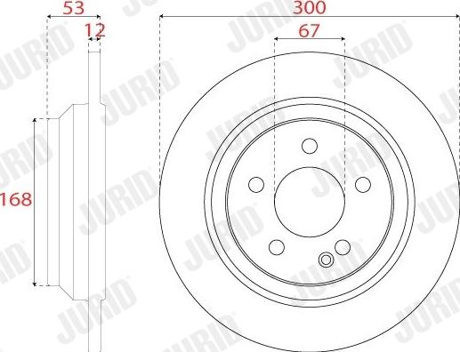 Jurid 563262JC-1 - Discofreno www.qualy.parts