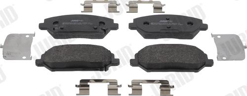 Jurid 574057J - Kit pastiglie freno, Freno a disco www.qualy.parts