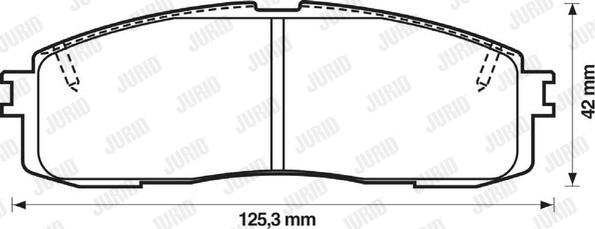 Ferodo FDB477 - Kit pastiglie freno, Freno a disco www.qualy.parts