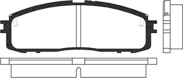 Remsa 0199.10 - Kit pastiglie freno, Freno a disco www.qualy.parts