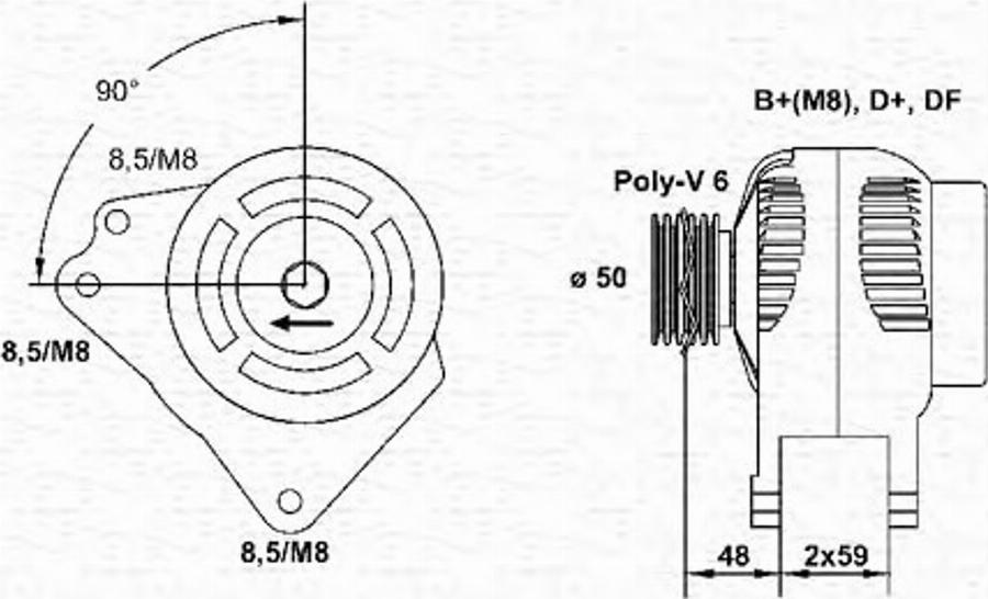 Magneti Marelli 943355009010