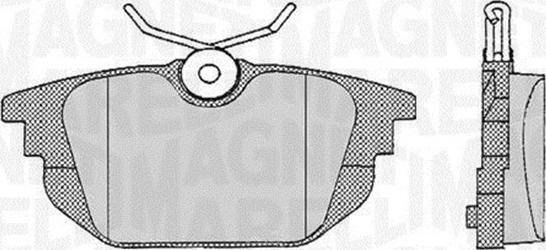 Magneti Marelli 363916060106 - Kit pastiglie freno, Freno a disco www.qualy.parts