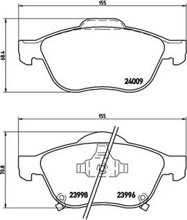 Magneti Marelli 363700483043 - Kit pastiglie freno, Freno a disco www.qualy.parts