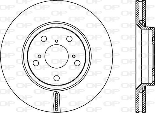 Open Parts BDA2365.20 - Discofreno www.qualy.parts
