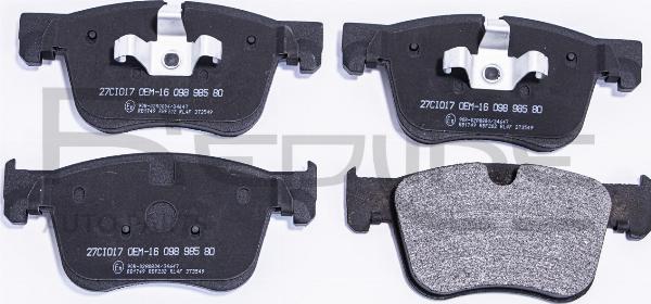Red Line 27CI017 - Kit pastiglie freno, Freno a disco www.qualy.parts