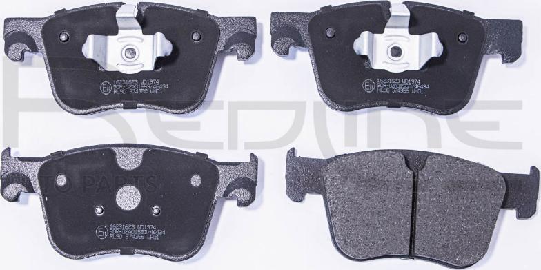 Red Line 27TO107 - Kit pastiglie freno, Freno a disco www.qualy.parts