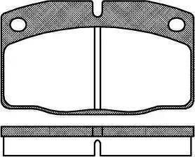Remsa 101 00 - Kit pastiglie freno, Freno a disco www.qualy.parts