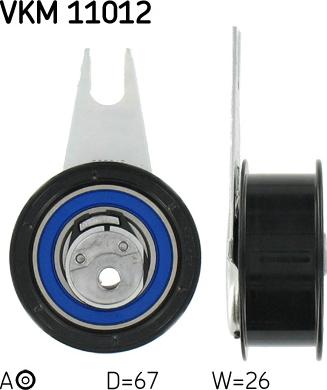 SKF VKM 11012