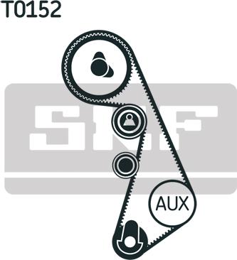 SKF VKMA 01007 - Kit cinghie dentate www.qualy.parts