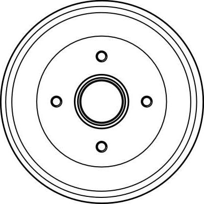 TRW DB4238 - Tamburo freno www.qualy.parts