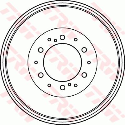 TRW DB7036 - Tamburo freno www.qualy.parts