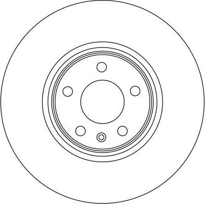 TRW DF4358S - Discofreno www.qualy.parts