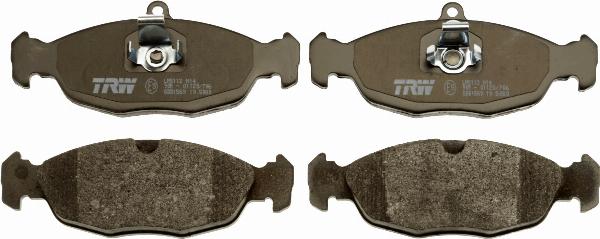 TRW GDB1569 - Kit pastiglie freno, Freno a disco www.qualy.parts