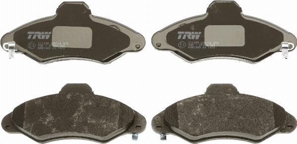 TRW GDB1349 - Kit pastiglie freno, Freno a disco www.qualy.parts