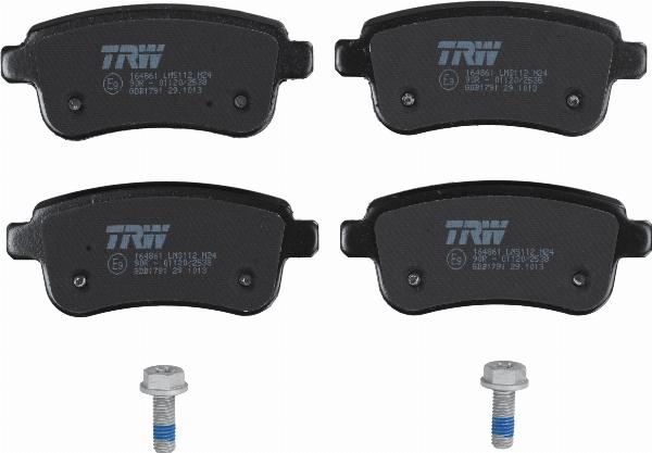 TRW GDB1791 - Kit pastiglie freno, Freno a disco www.qualy.parts