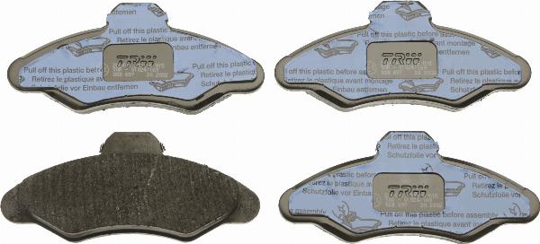 TRW GDB897 - Kit pastiglie freno, Freno a disco www.qualy.parts