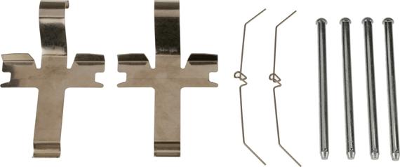 TRW PFK655 - Kit accessori, Pastiglia freno www.qualy.parts